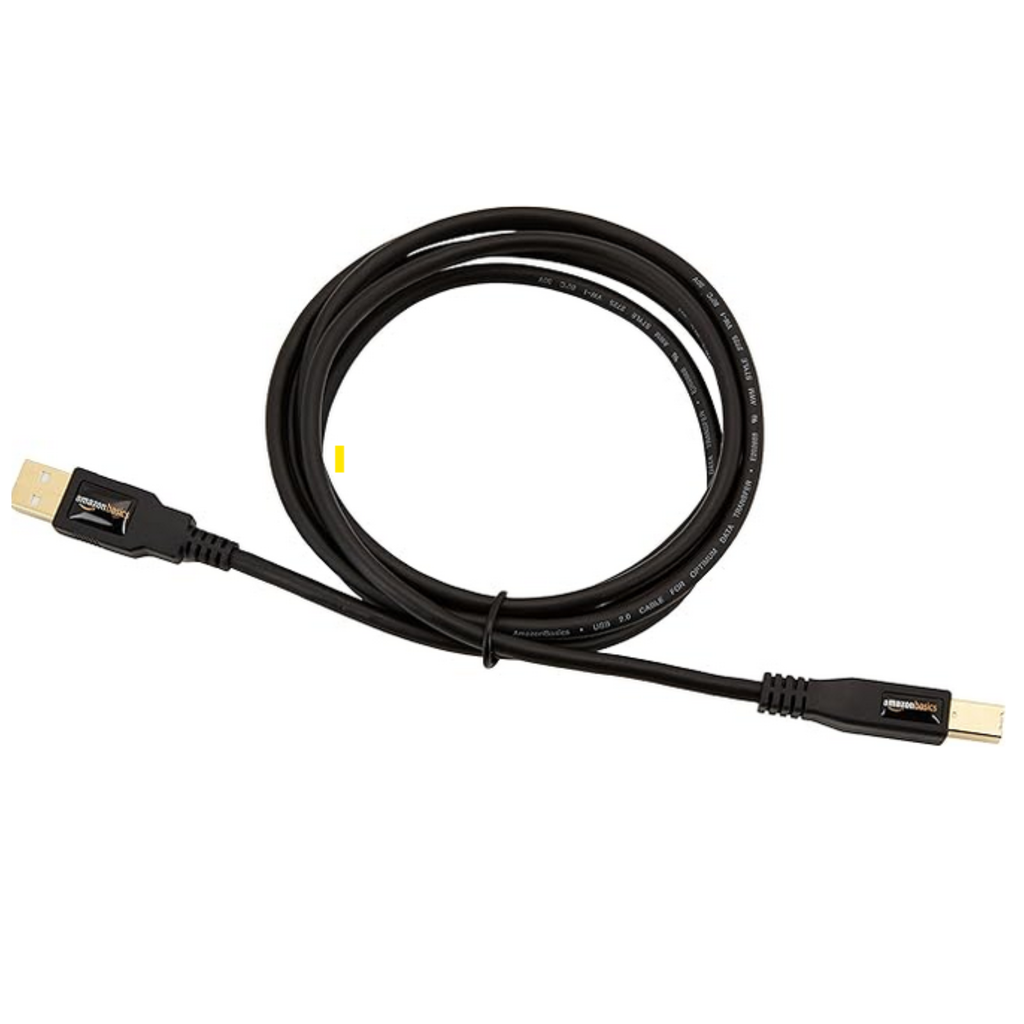 USB-A to USB-B Cable, 6 ft, Each - AMA7HUA-1