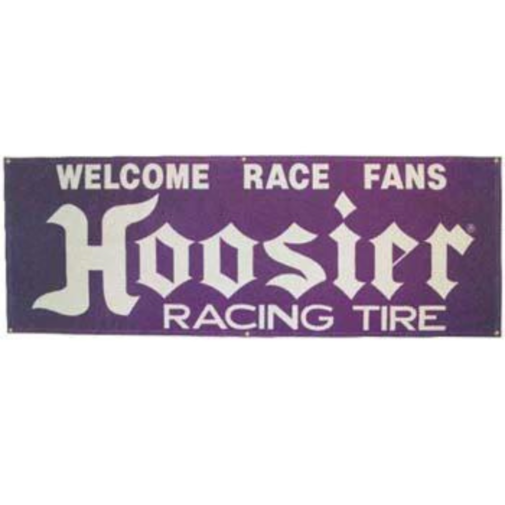 Hoosier Fabric Banner 3 ft x 8 ft - HTA25002B
