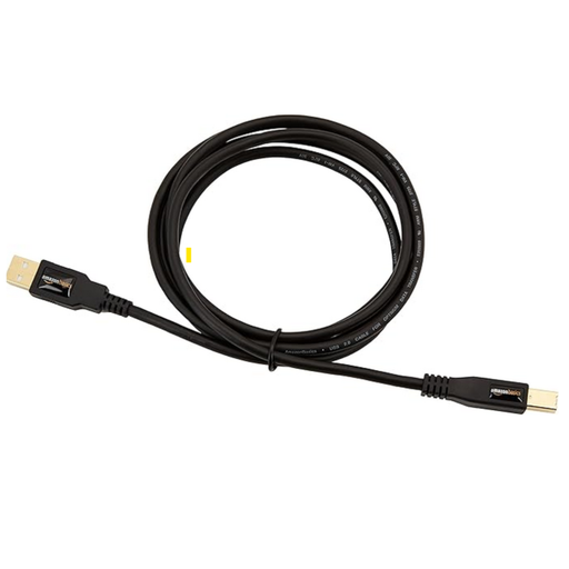 [AMA7HUA-1] USB-A to USB-B Cable, 6 ft, Each - AMA7HUA-1